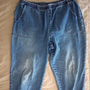 Women's white Stag pants/jeans 1x